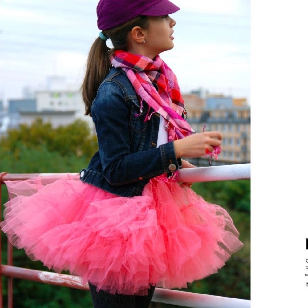Dolly by Le Petit Tom Tiered Tutu, Dark Navy, NWT, Small